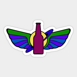 Buzz Lightbeer Badge Sticker